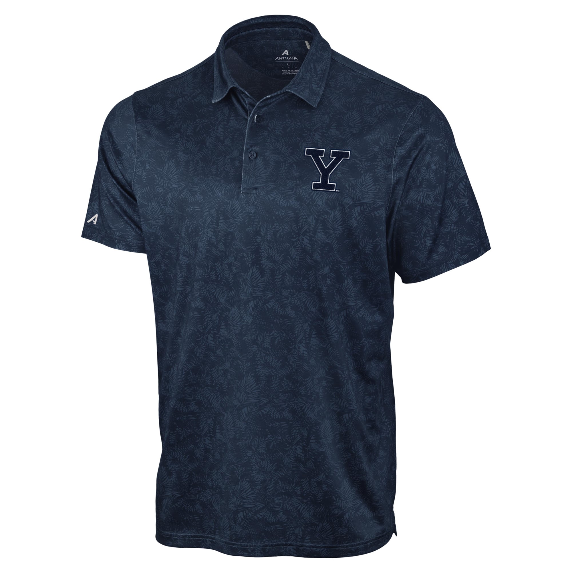 Polo Lush bleu marine Antigua pour homme, Yale Bulldogs