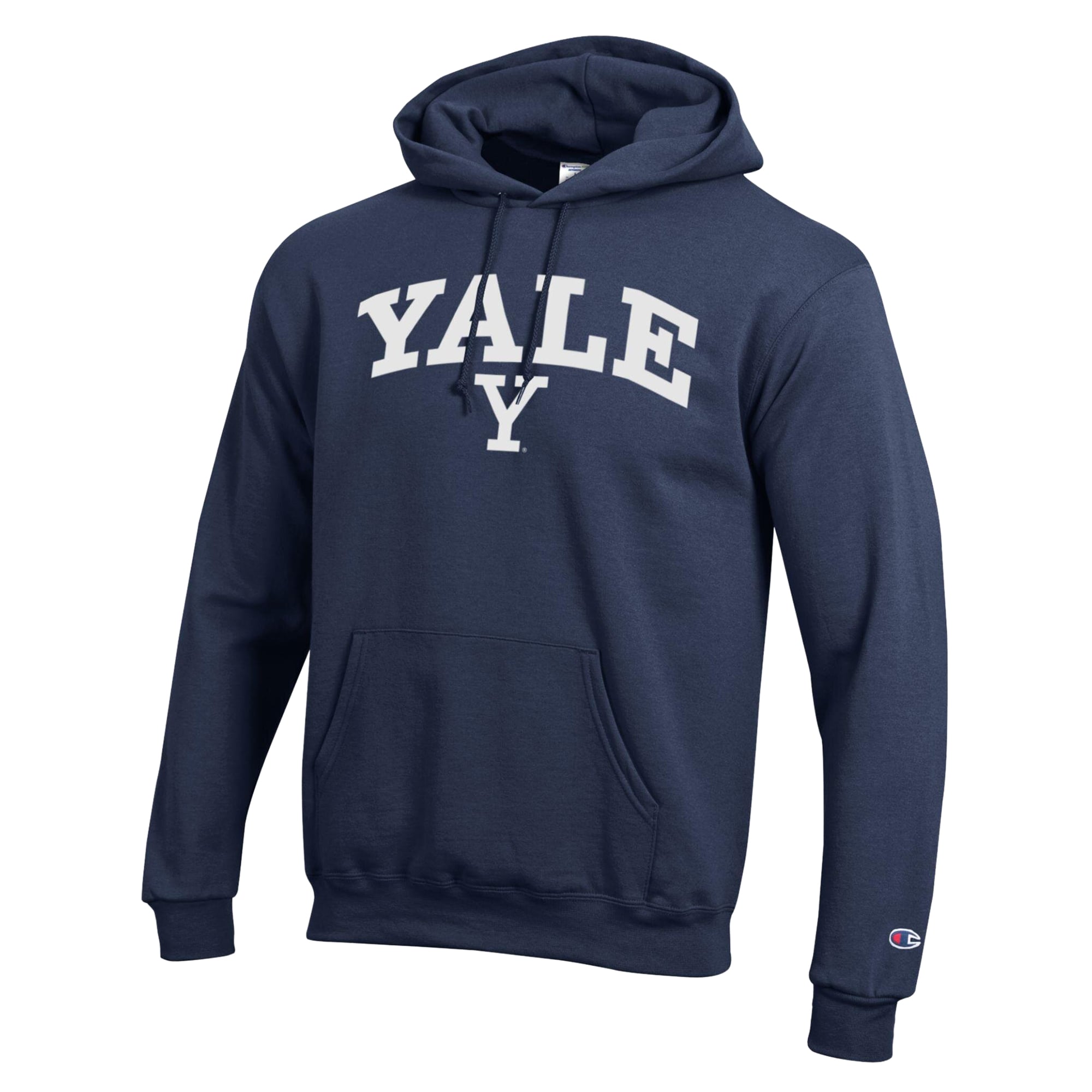 Men's Champion Navy Yale Bulldogs Powerblend Hoodie