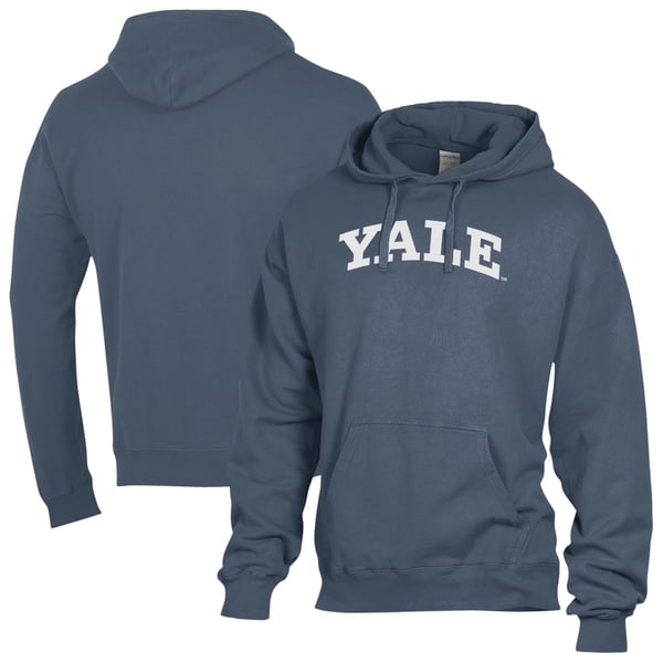 Sweat à Capuche Vintage Yale University Bulldogs – Taille XXL Gris, Coupe Régulière, Coton