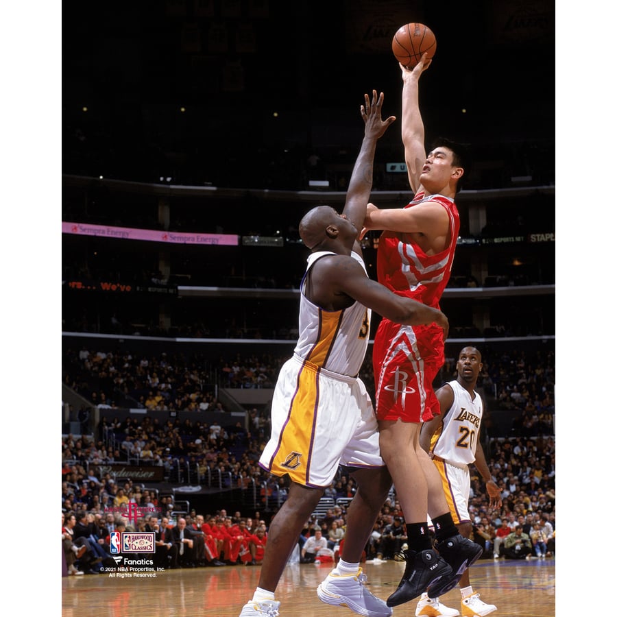 Yao Ming Ruth Riley Yao Ming Dunk On Lebron