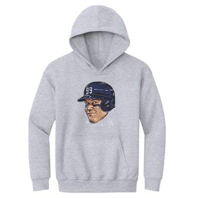 Aaron Judge 500 Level Youth Smile Hoodie - Gray