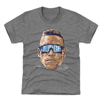 Aaron Judge 500 Level Youth Sunglasses T-Shirt - Gray