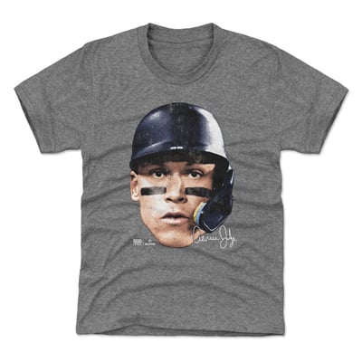 Aaron Judge 500 Level Youth Vintage T-Shirt - Gray