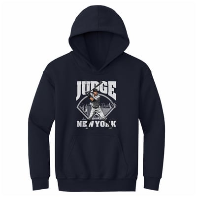 Aaron Judge 500 Level Youth Field Hoodie - Navy