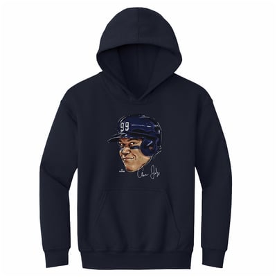 Aaron Judge 500 Level Youth Smile Hoodie - Navy