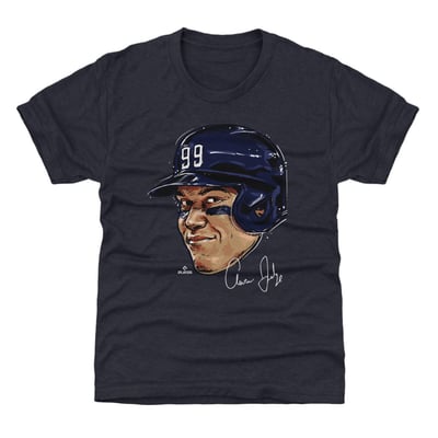 Aaron Judge 500 Level Youth Smile T-Shirt - Navy