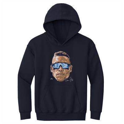 Aaron Judge 500 Level Youth Sunglasses Hoodie - Navy