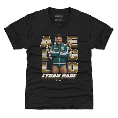 Ethan Page 500 Level Youth T-Shirt - Black