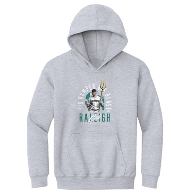 Cal Raleigh 500 Level Youth Big Dumper Big Blast Hoodie - Gray