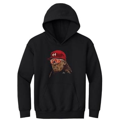 Elly De La Cruz 500 Level Youth Sunglasses Hoodie - Black