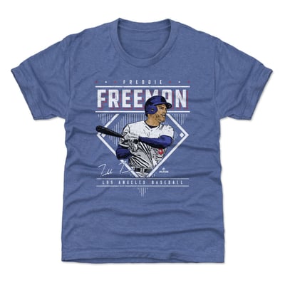 Freddie Freeman 500 Level Youth Vintage T-Shirt - Royal