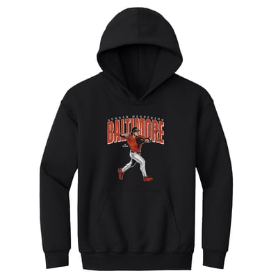 Gunnar Henderson 500 Level Youth Big Time Hoodie - Black