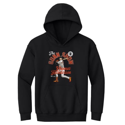 Gunnar Henderson 500 Level Youth The Gunn Show Arc Hoodie - Black