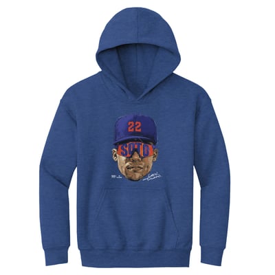 Juan Soto 500 Level Youth Sunglasses Hoodie - Heather Royal