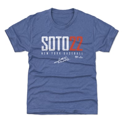 Juan Soto 500 Level Youth Elite T-Shirt - Royal