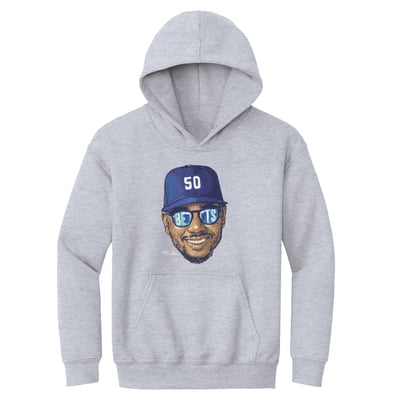 Mookie Betts 500 Level Youth Sunglasses Hoodie - Gray