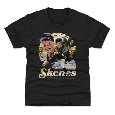 Paul Skenes 500 Level Youth Vintage T-Shirt - Black