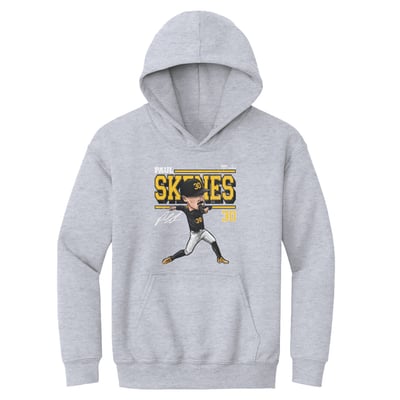 Paul Skenes 500 Level Youth Cartoon Hoodie - Gray