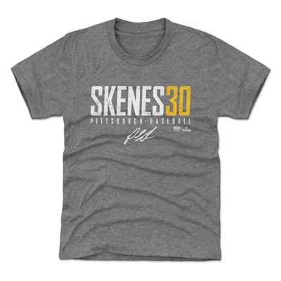 Paul Skenes 500 Level Youth Elite T-Shirt - Gray
