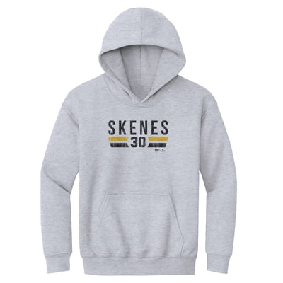 Paul Skenes 500 Level Youth Font Hoodie - Gray