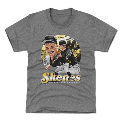 Paul Skenes 500 Level Youth Vintage T-Shirt - Gray