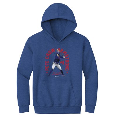 Pete Crow-Armstrong 500 Level Youth Retro Arc Hoodie - Heather Royal