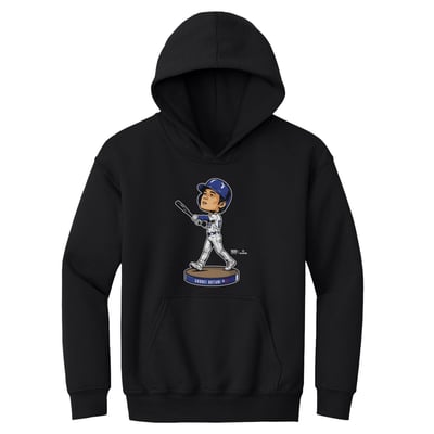 Shohei Ohtani 500 Level Youth Bobblehead Hoodie - Black