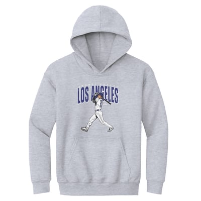Shohei Ohtani 500 Level Youth Big Time Hoodie - Gray