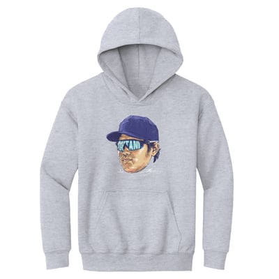 Shohei Ohtani 500 Level Youth Sunglasses Hoodie - Gray