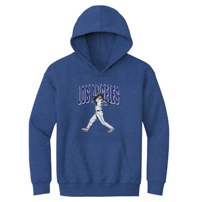 Shohei Ohtani 500 Level Youth Big Time Hoodie - Heather Royal