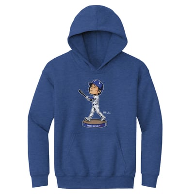 Shohei Ohtani 500 Level Youth Bobblehead Hoodie - Heather Royal