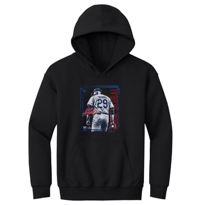 Tarik Skubal 500 Level Youth Grunge Hoodie - Black