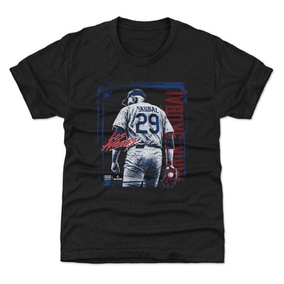 Tarik Skubal 500 Level Youth Grunge T-Shirt - Black
