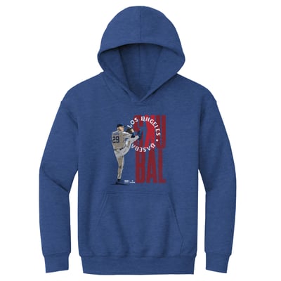 Tarik Skubal 500 Level Youth DK Hoodie - Heather Royal