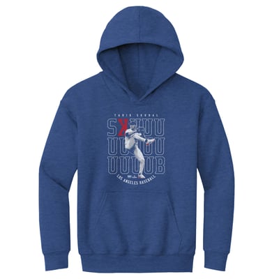 Tarik Skubal 500 Level Youth SKUUUB Hoodie - Heather Royal