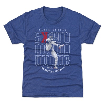 Tarik Skubal 500 Level Youth SKUUUB T-Shirt - Royal