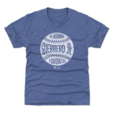 Vladimir Guerrero Jr. 500 Level Youth Vintage Baseball T-Shirt - Royal