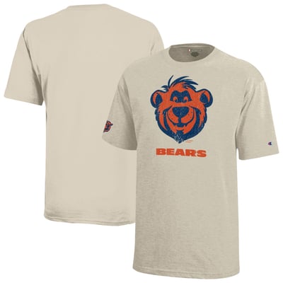 Chicago Bears Disney x Champion Youth Baloo T-Shirt - Oatmeal