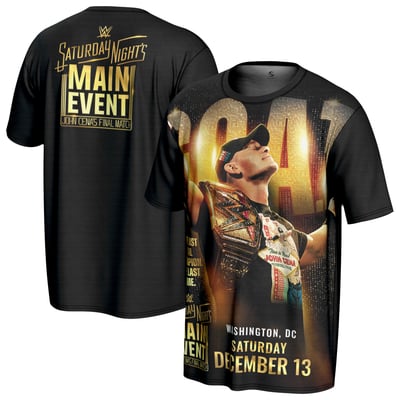 John Cena ProSphere Youth Final Match G.O.A.T T-Shirt - Black