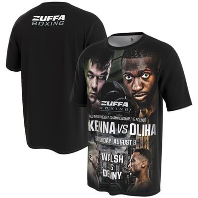 Zuffa Boxing 10 ProSphere Youth Fight Poster T-Shirt - Black