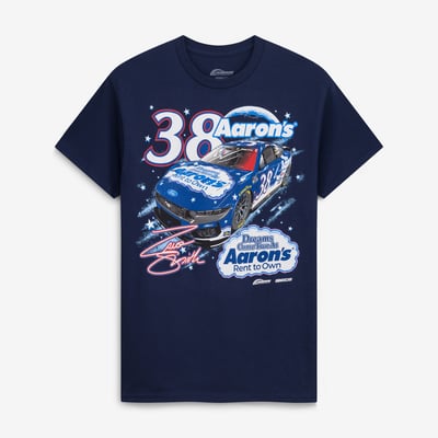 Zane Smith Classic Ink Aaron's Car T-Shirt - Navy