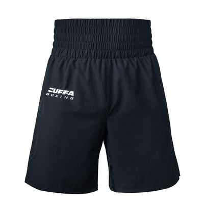 Zuffa Boxing Authentic Long Fight Shorts - Black