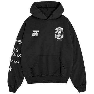 Zuffa Boxing Headliner Pullover Hoodie - Black