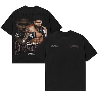 Shakur Stevenson Zuffa Boxing T-Shirt - Black